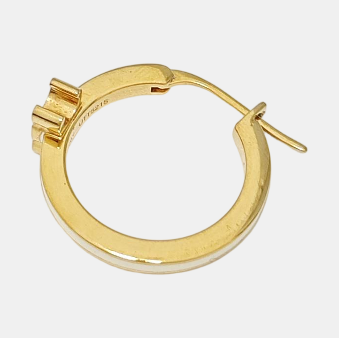 Metal Gold Stud Earrings