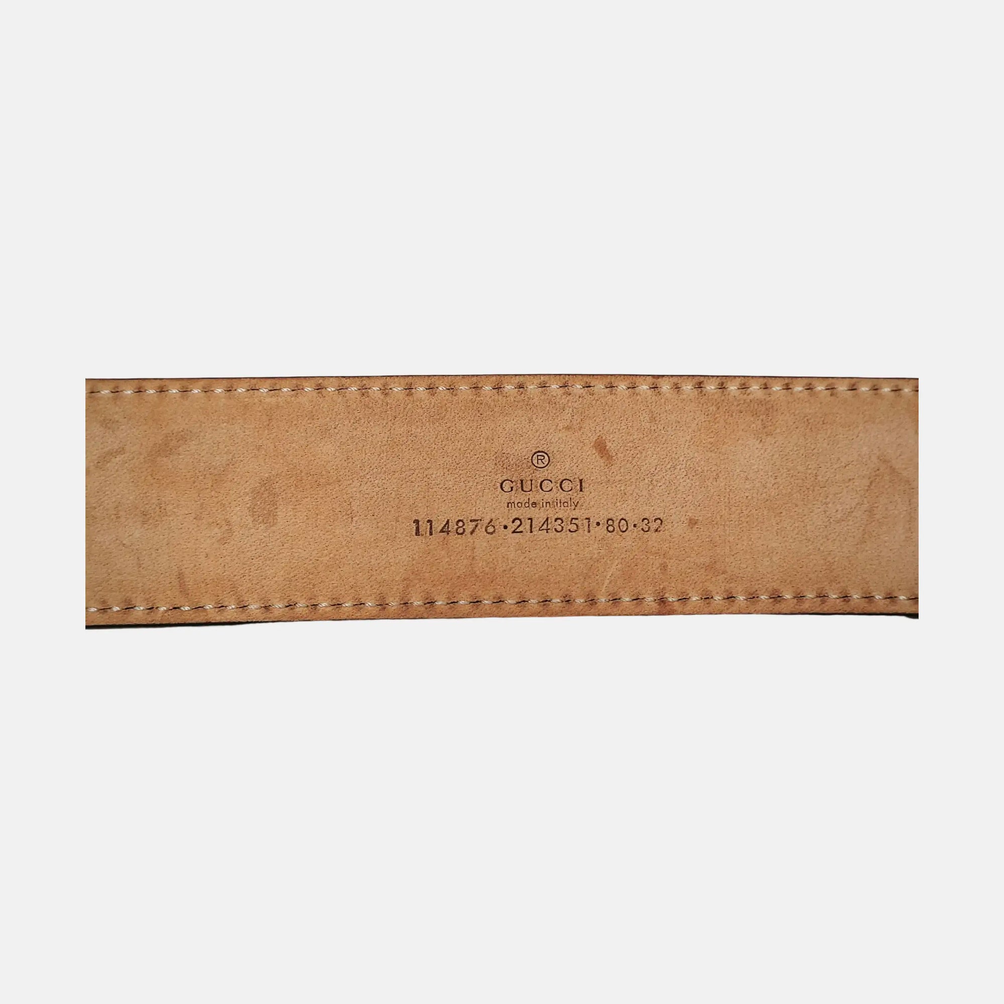 Leather Belt Purple