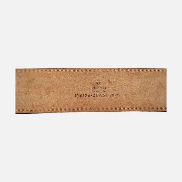 Leather Belt Purple