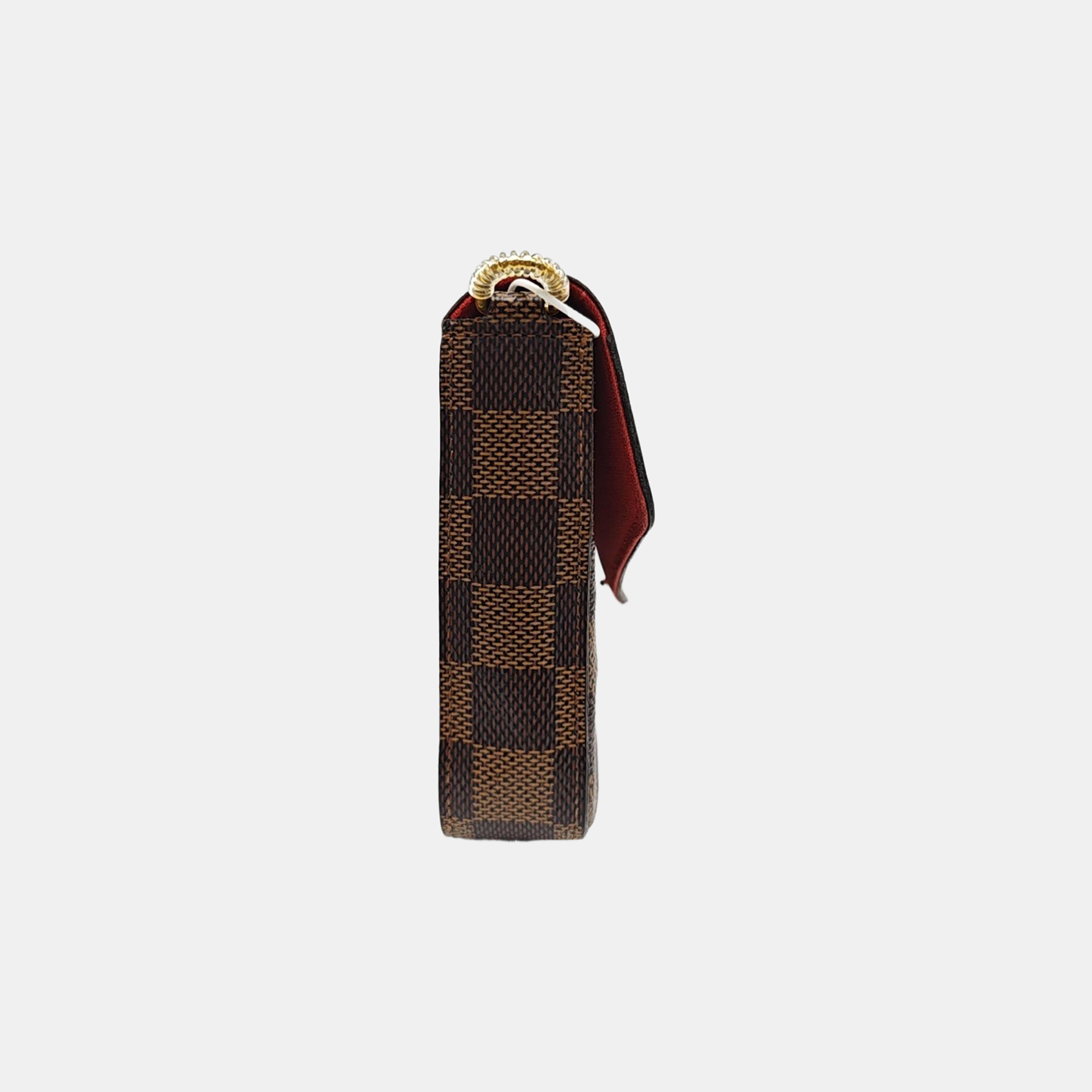 FÉLICIE Damier Ebene Coated Canvas Brown