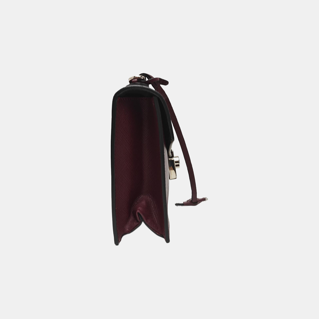 Sound Bag Saffiano Calfskin Red