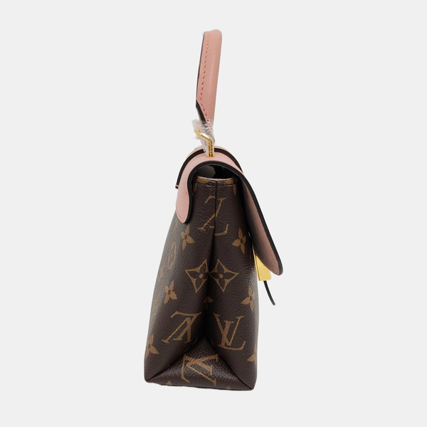 LOCKY BB Monogram Coated Canvas Pink