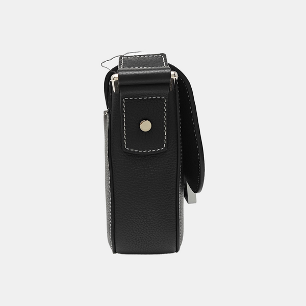 Saddle Small Calfskin Black