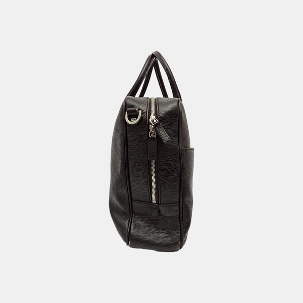 Calfskin Crossbody Bag Brown