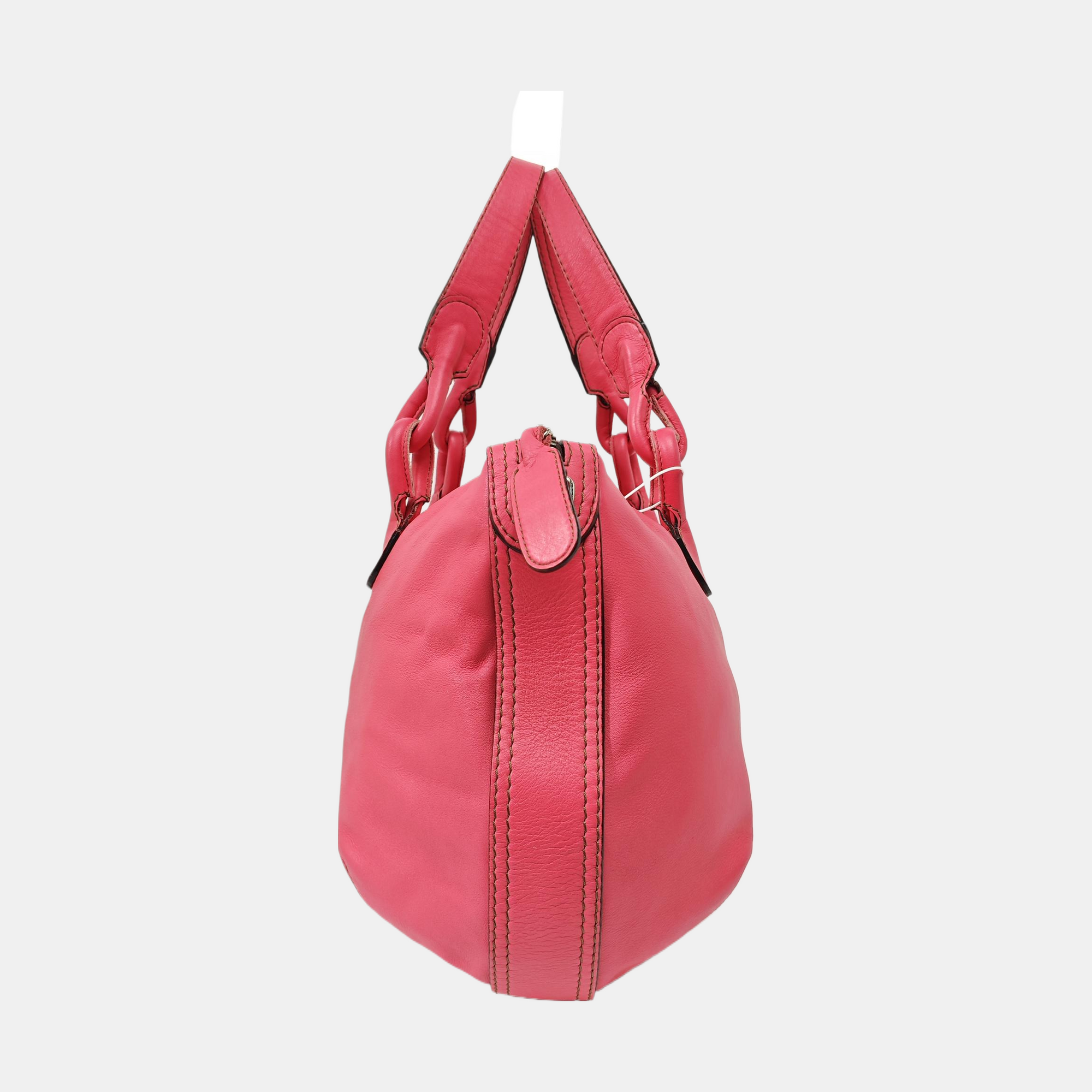 Calfskin Shoulder Bag Red