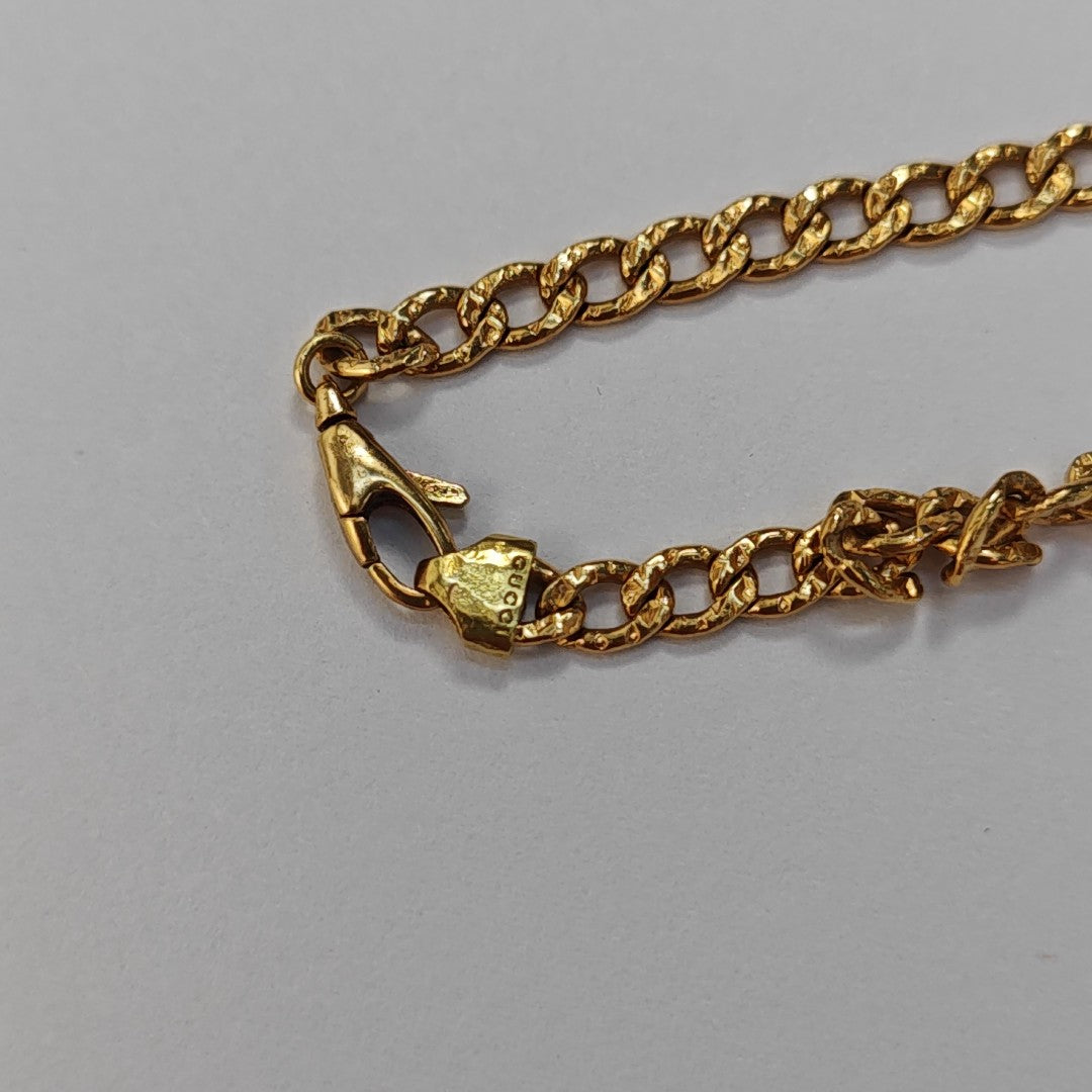 Lion Head 18k Gold Bracelet