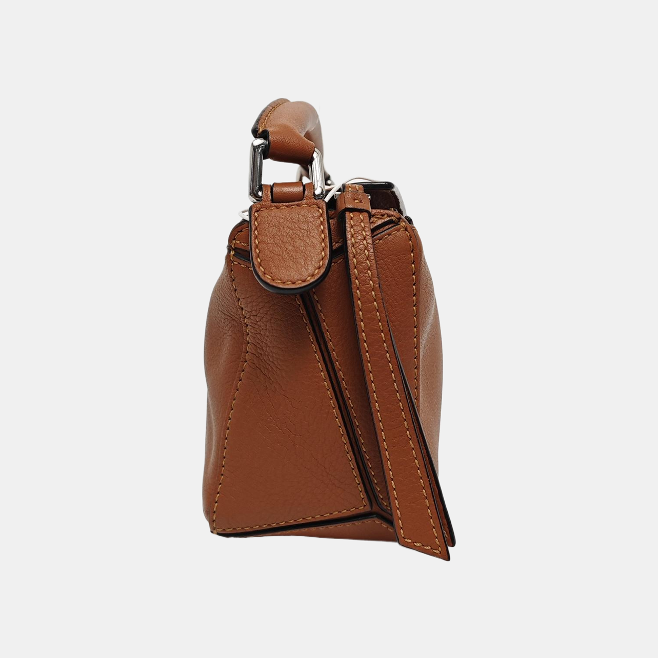 Puzzle Mini Calfskin Brown