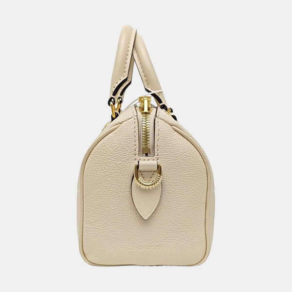 SPEEDY 20 Monogram Calfskin Beige
