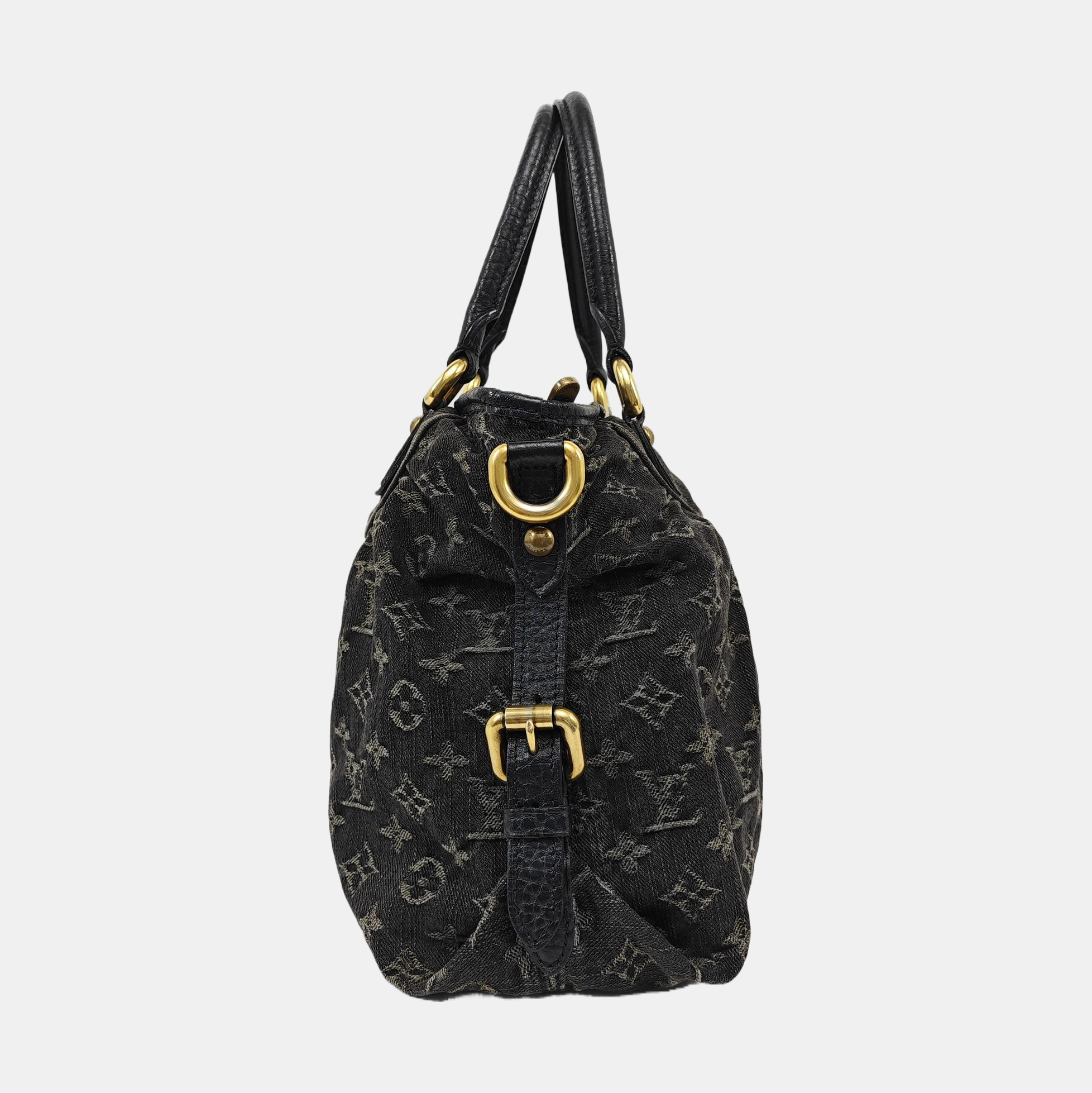 NEO CABBY Monogram Canvas Black