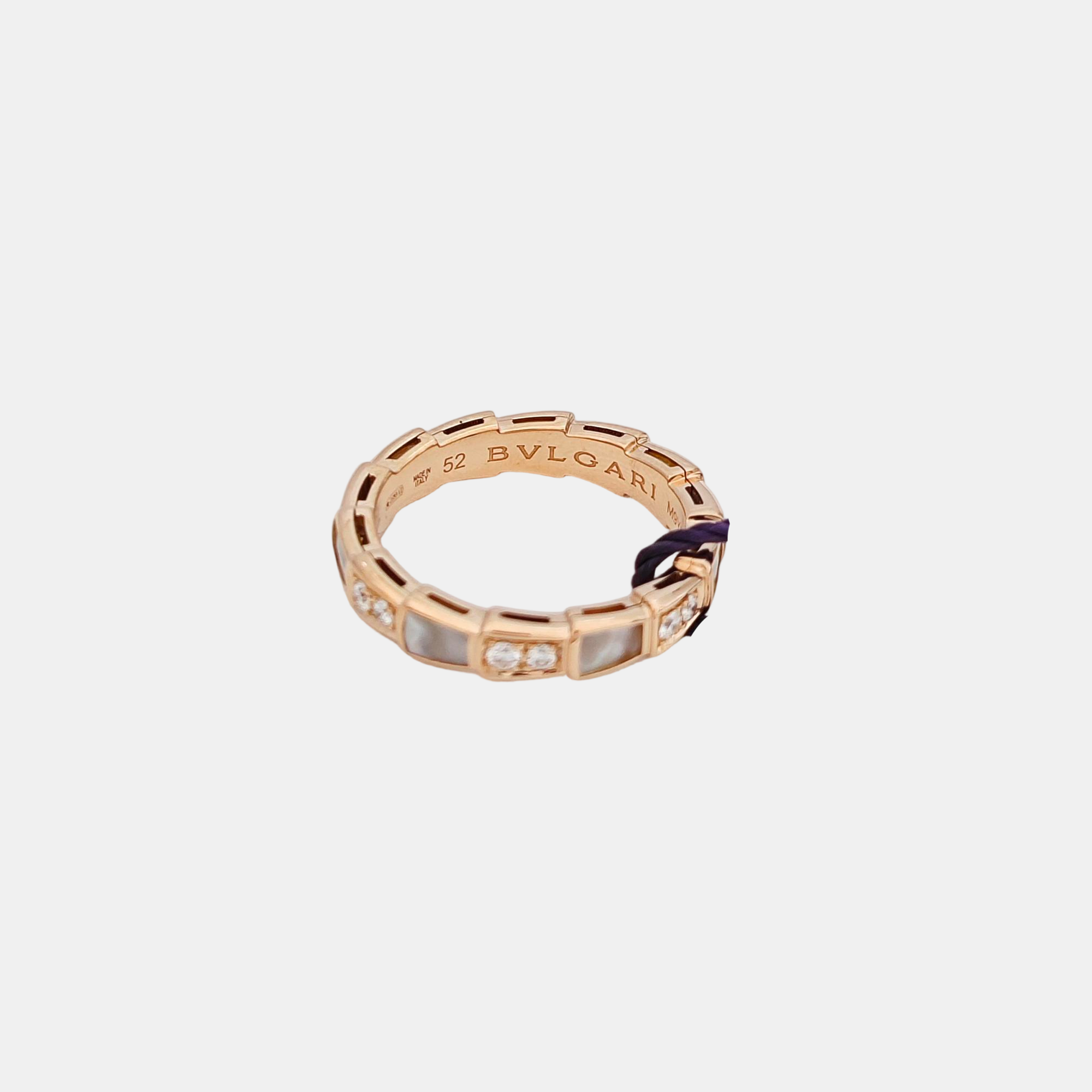 SERPENTI 18k Rose Gold Ring EU 52