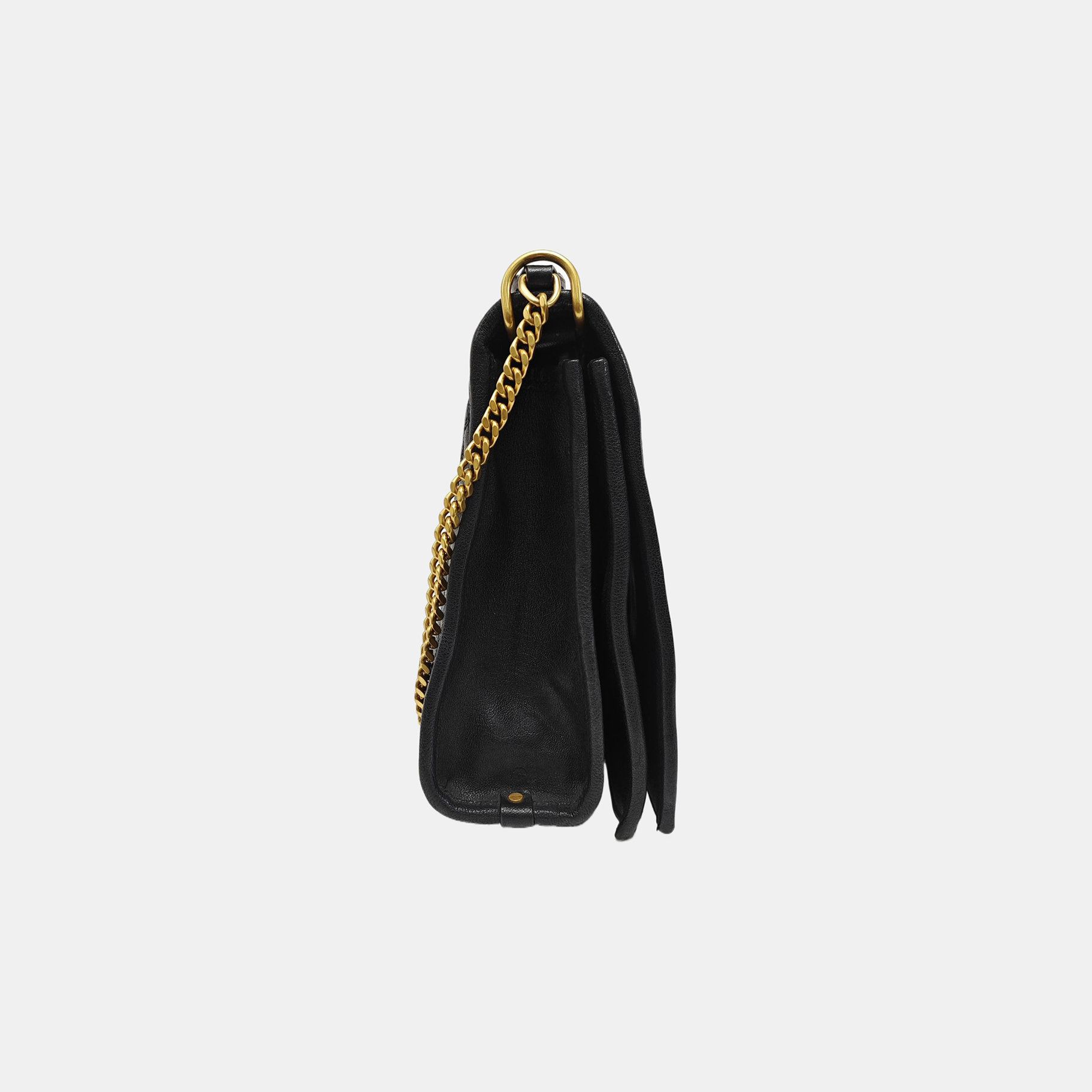 BECKY Small Quilted Lambskin Black