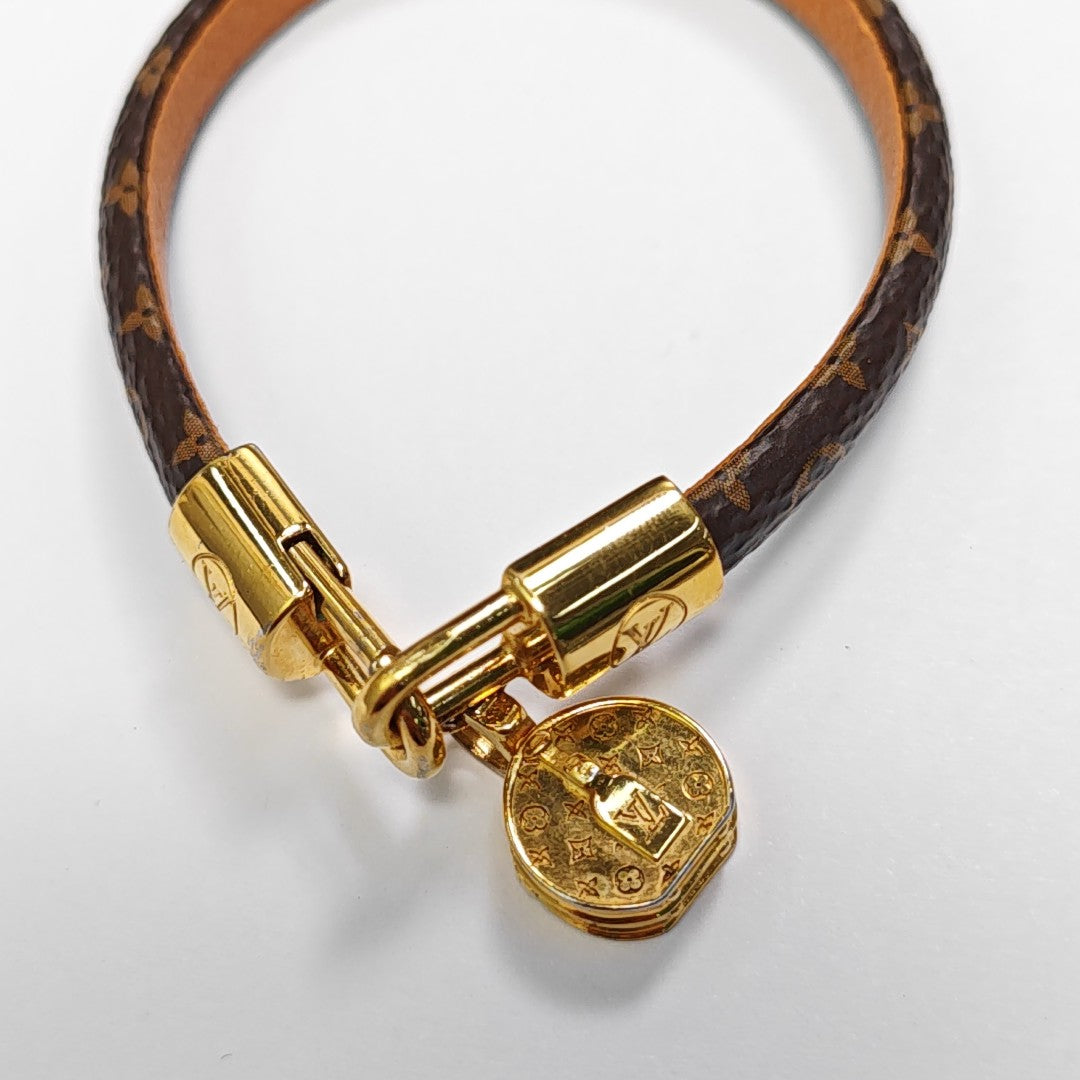 LV TRIBUTE Metal Brown Bangle