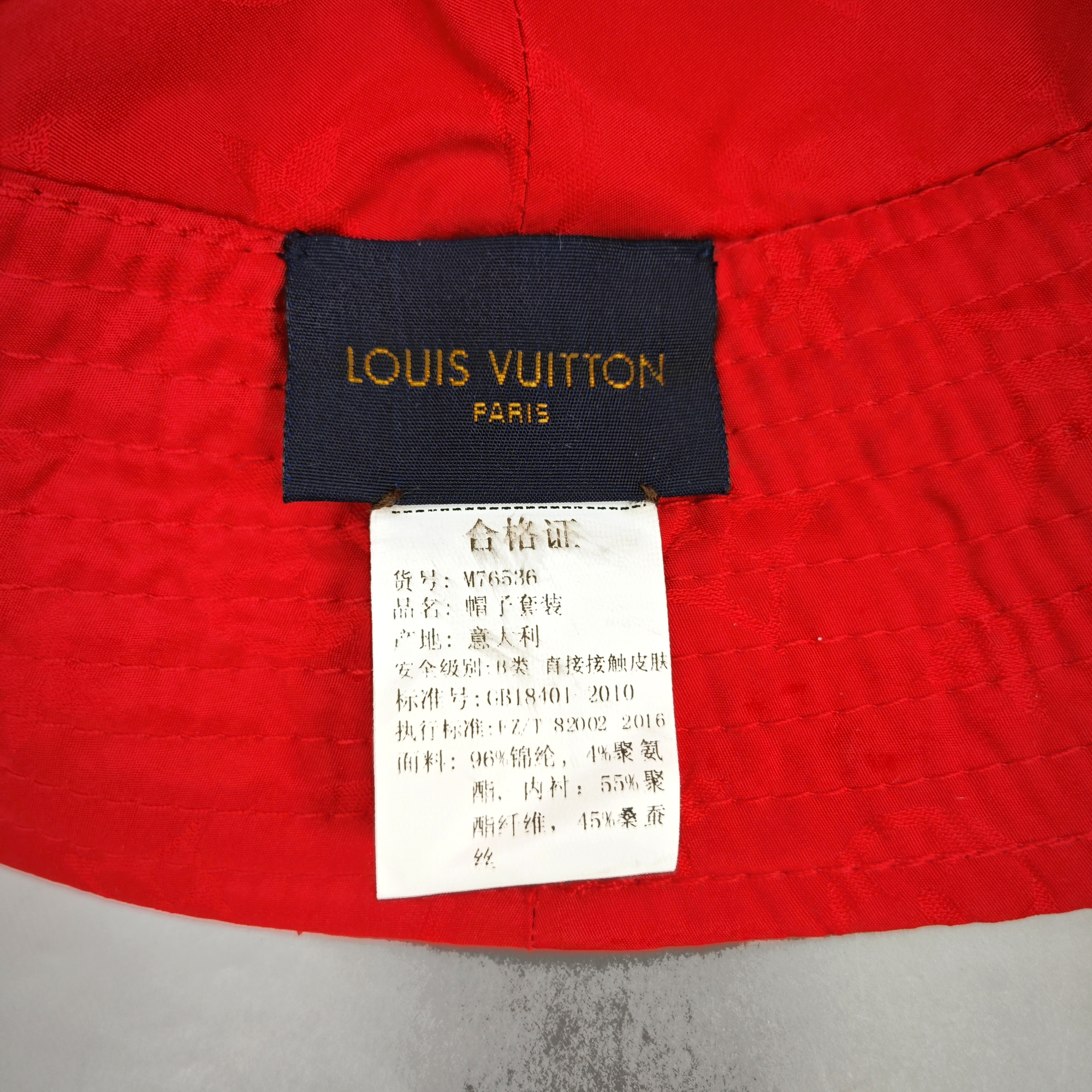 Nylon Hat Red