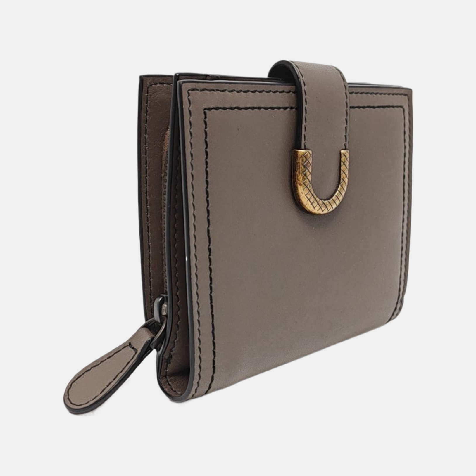 Calfskin Wallet Gray
