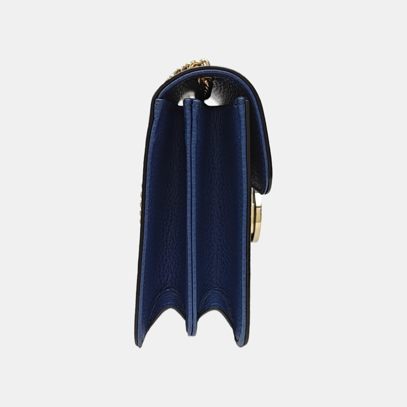 Interlocking G Small Calfskin Blue