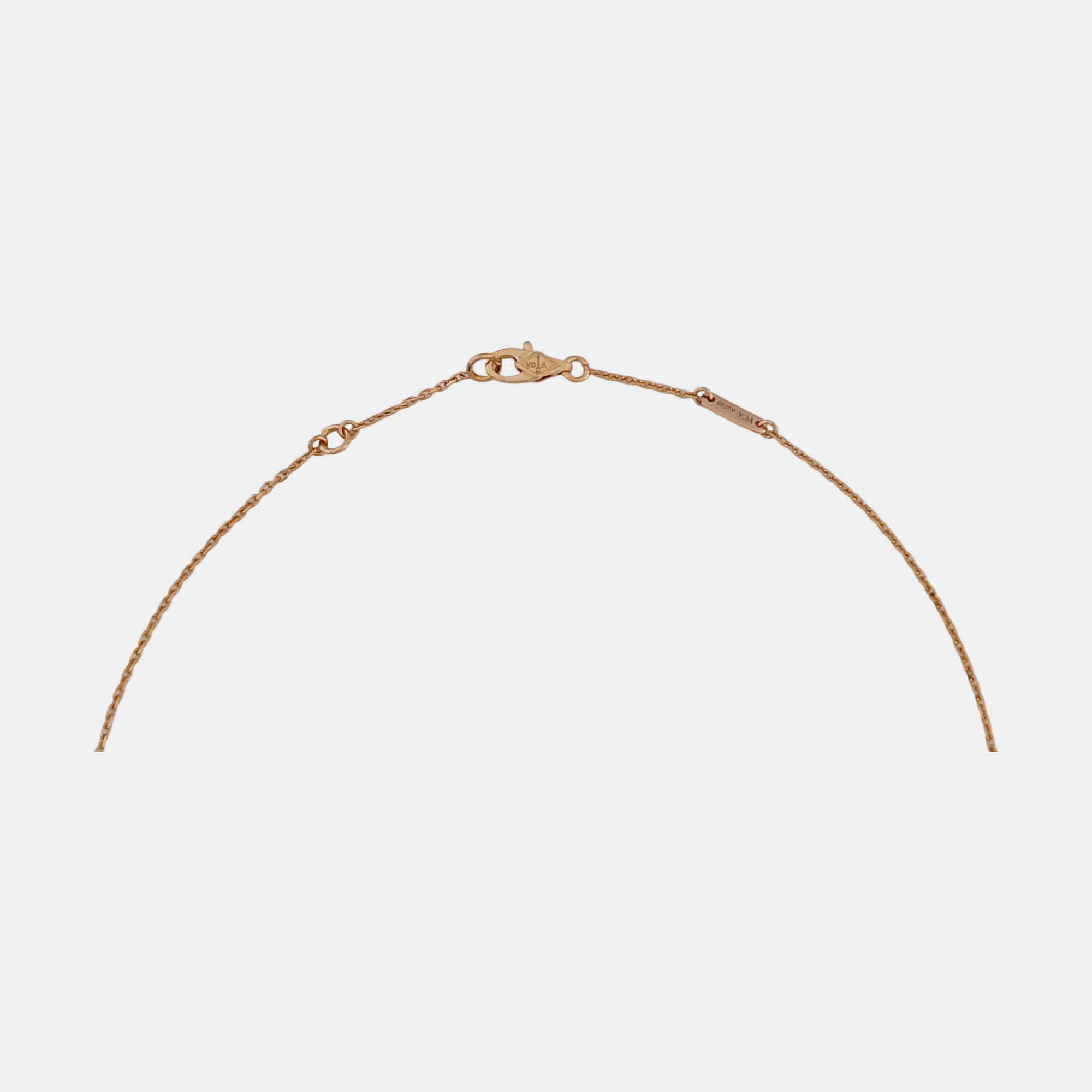 Sweet Alhambra 18k Rose Gold Necklace