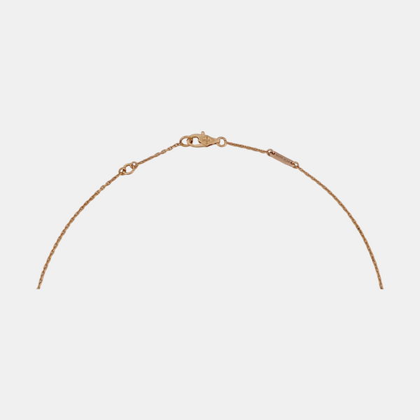 Sweet Alhambra 18k Rose Gold Necklace