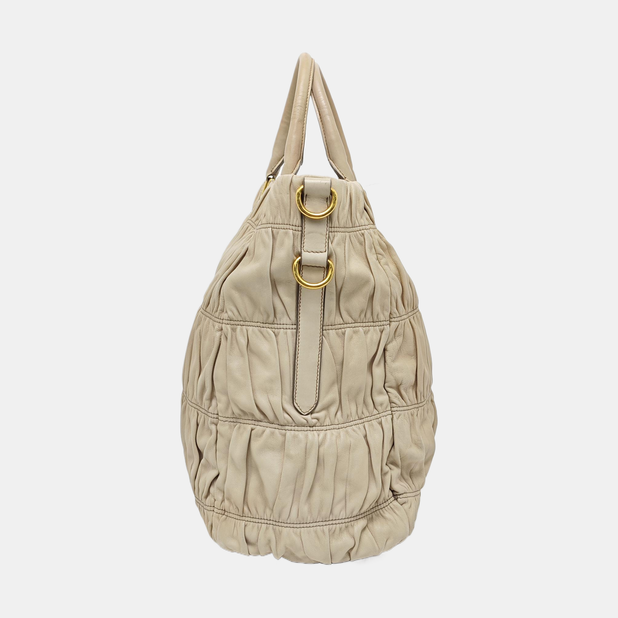 Gaufre Calfskin Beige