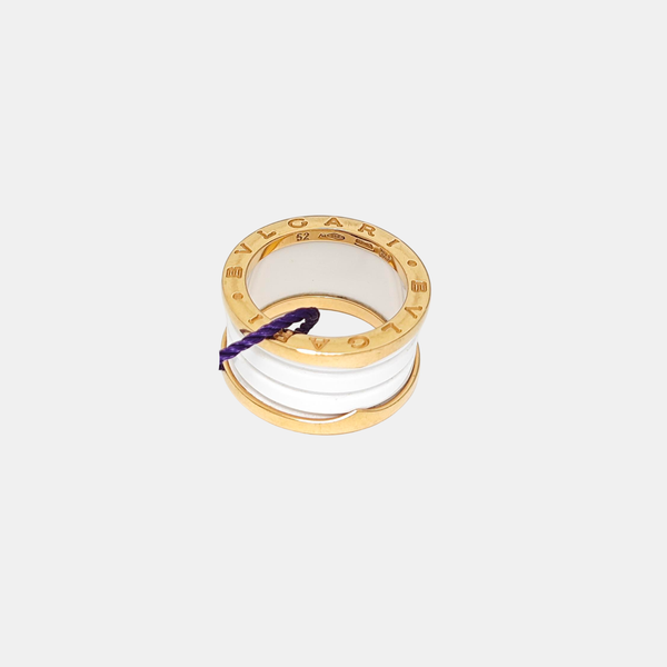 B.ZERO1 18k Rose Gold Ring EU 52