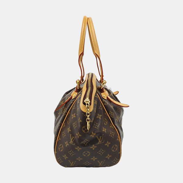 TIVOLI GM Monogram Coated Canvas Brown