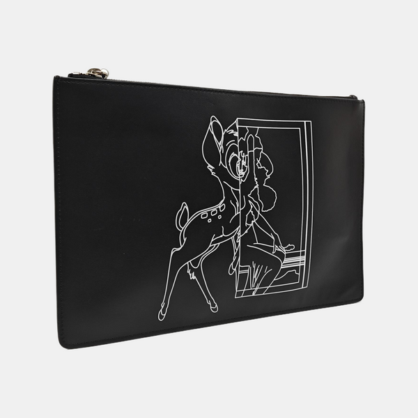 Calfskin Clutch Black