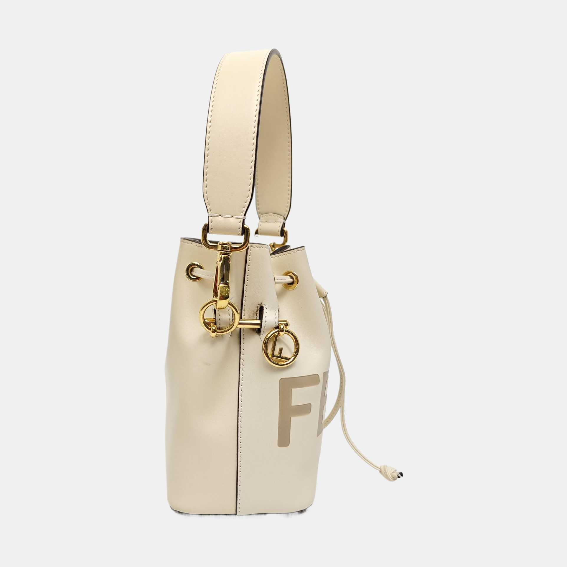 Mon Tresor Mini Calfskin White