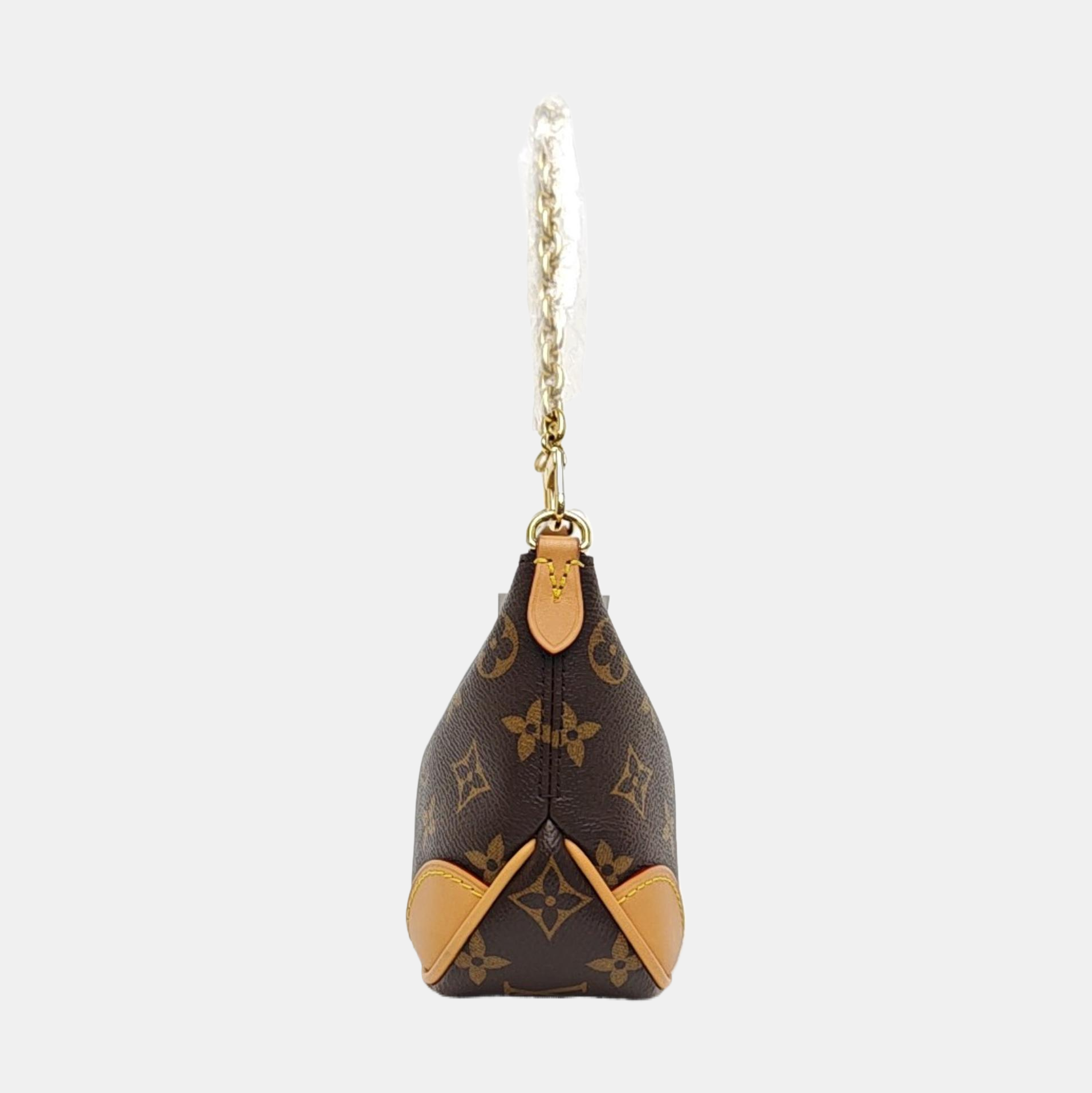BOULOGNE Nano Monogram Coated Canvas Brown
