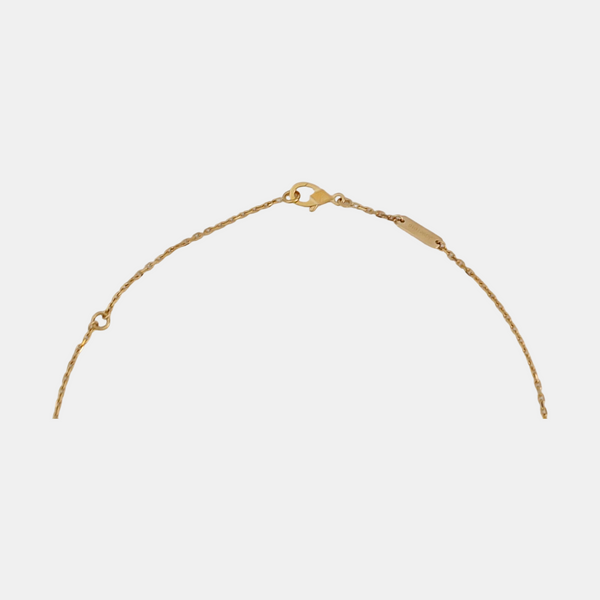 Vintage Alhambra 18k Gold Necklace