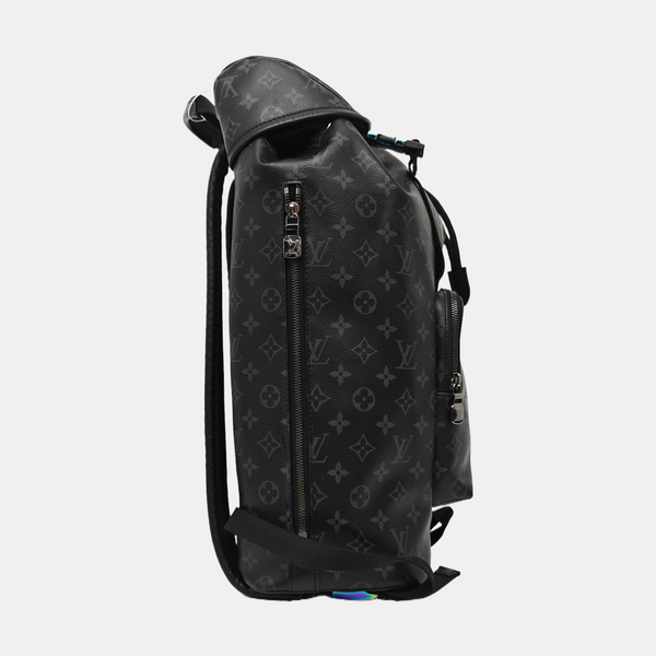 Coated Canvas Backpack Black