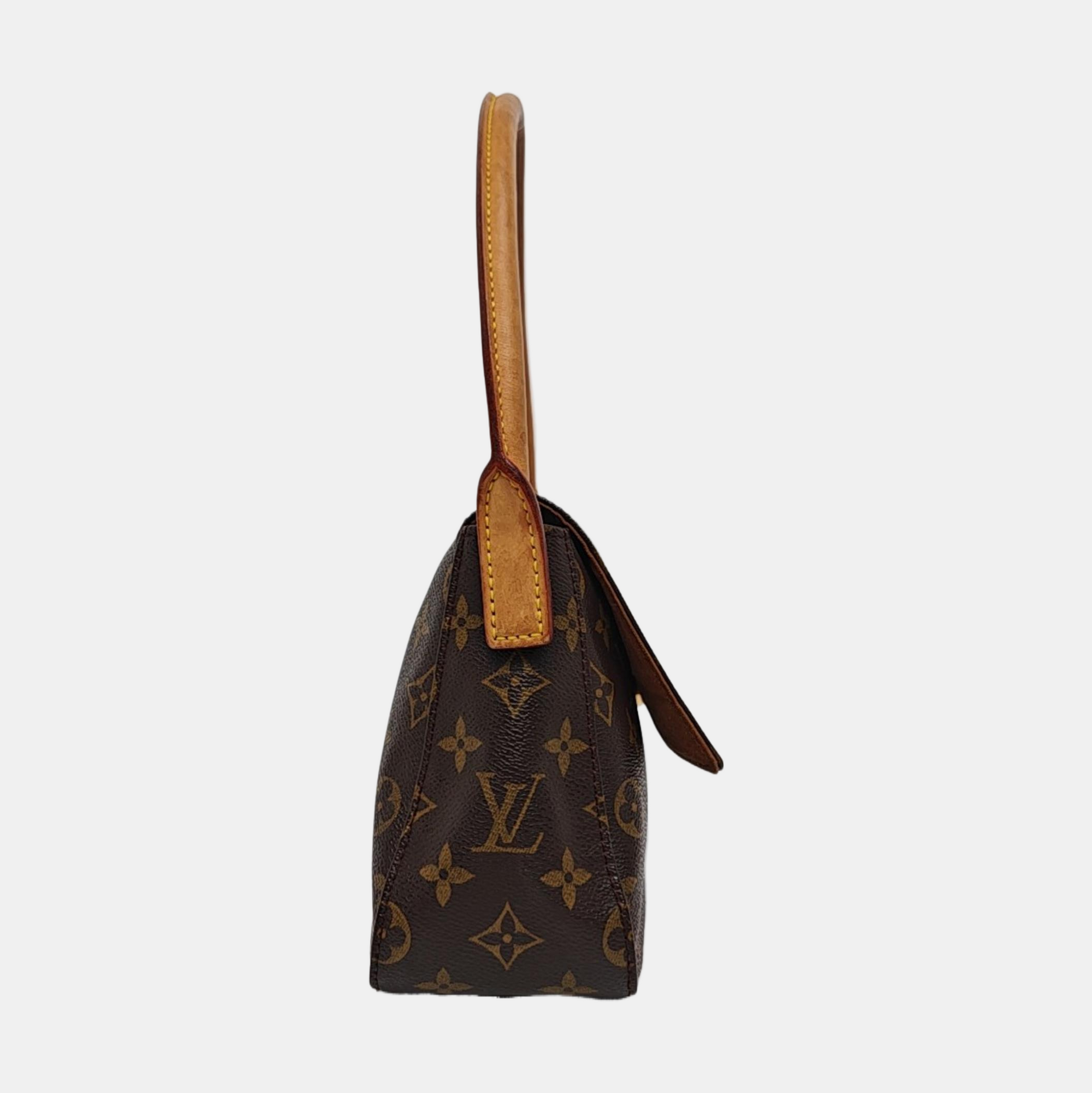 LOOPING PM Monogram Coated Canvas Brown