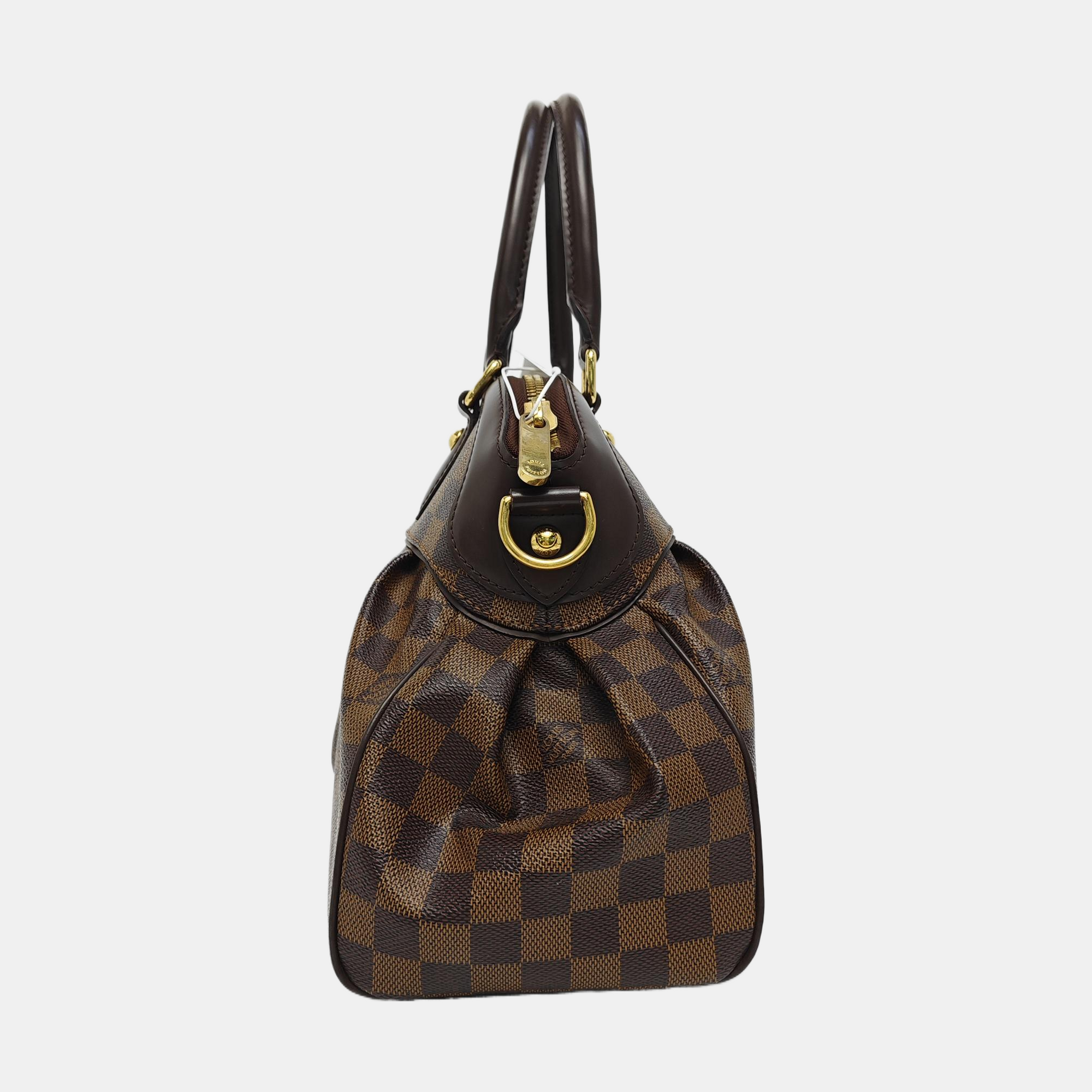 TREVI PM Damier Ebene Coated Canvas Brown