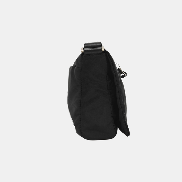 Nylon Shoulder Bag Black