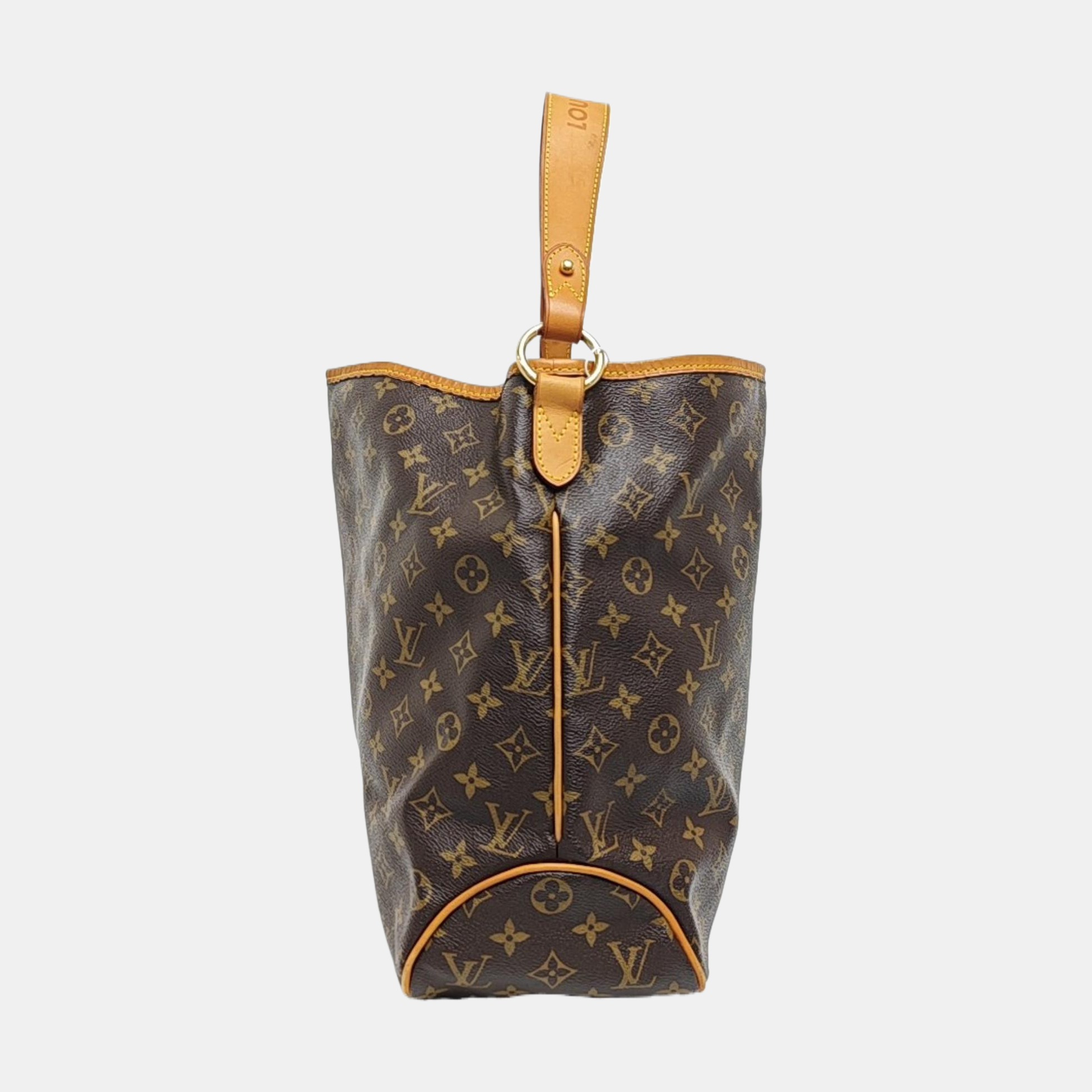 DELIGHTFUL Monogram Coated Canvas Brown