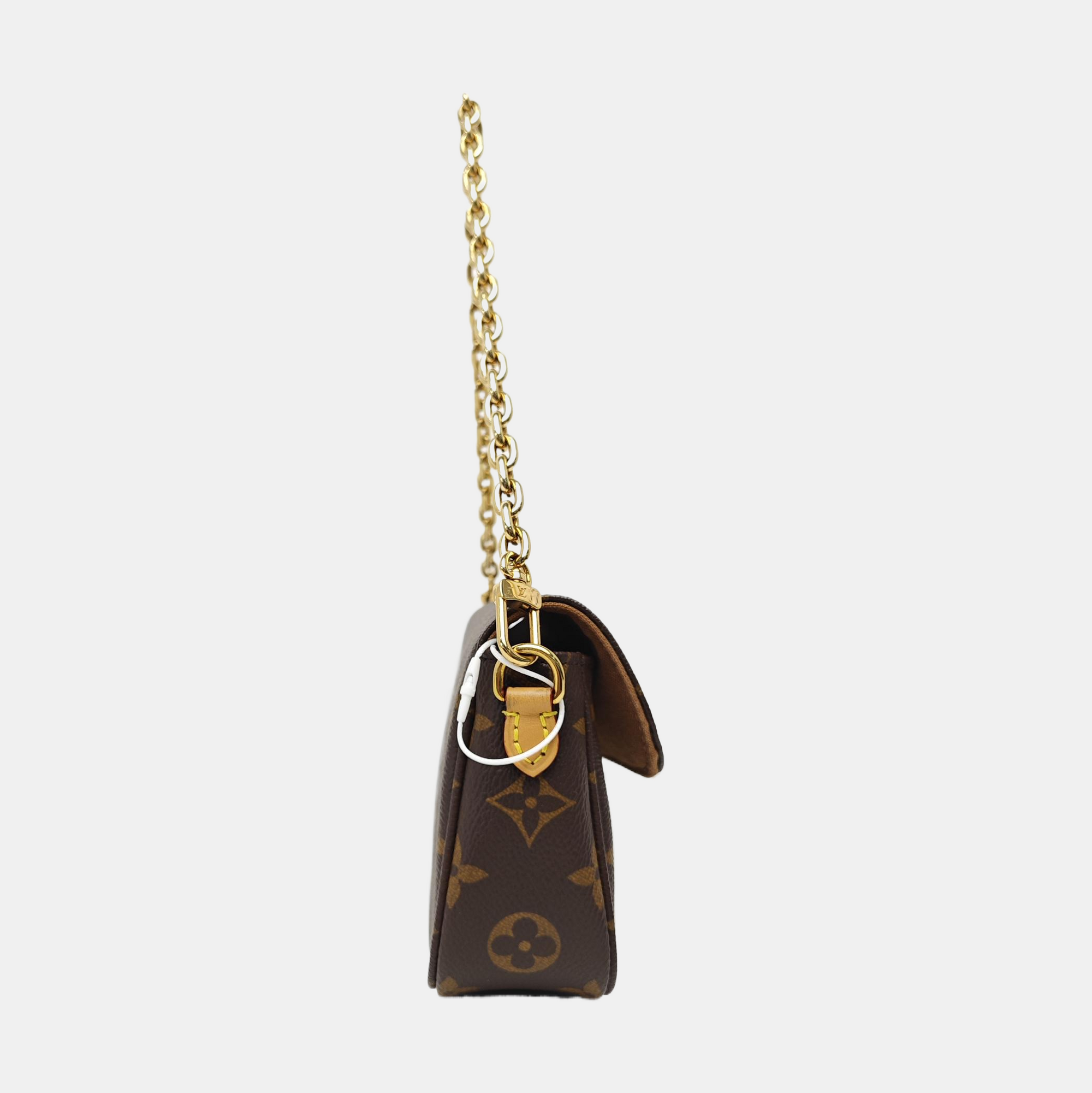 IVY Monogram Coated Canvas Brown