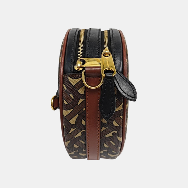 Coated Canvas Shoulder Bag Multicolor