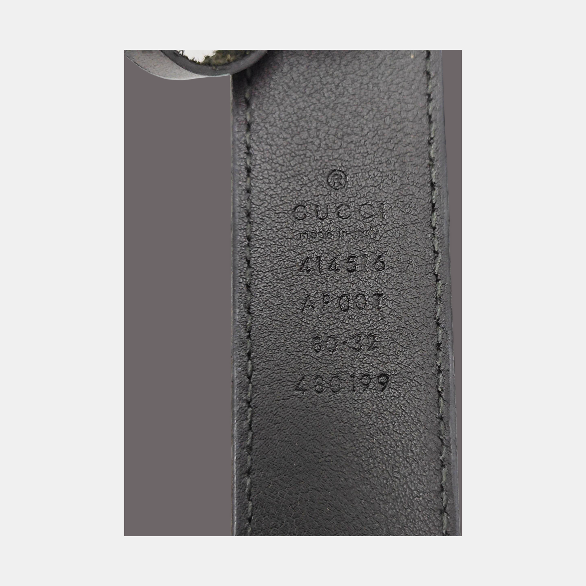Leather Belt Black