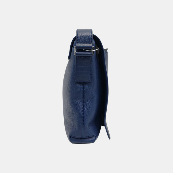 Calfskin Shoulder Bag Blue