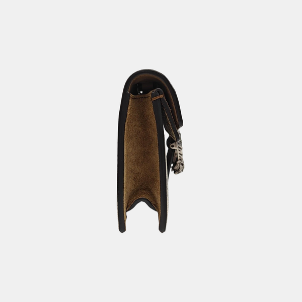 Dionysus Super Mini Monogram Coated Canvas Beige