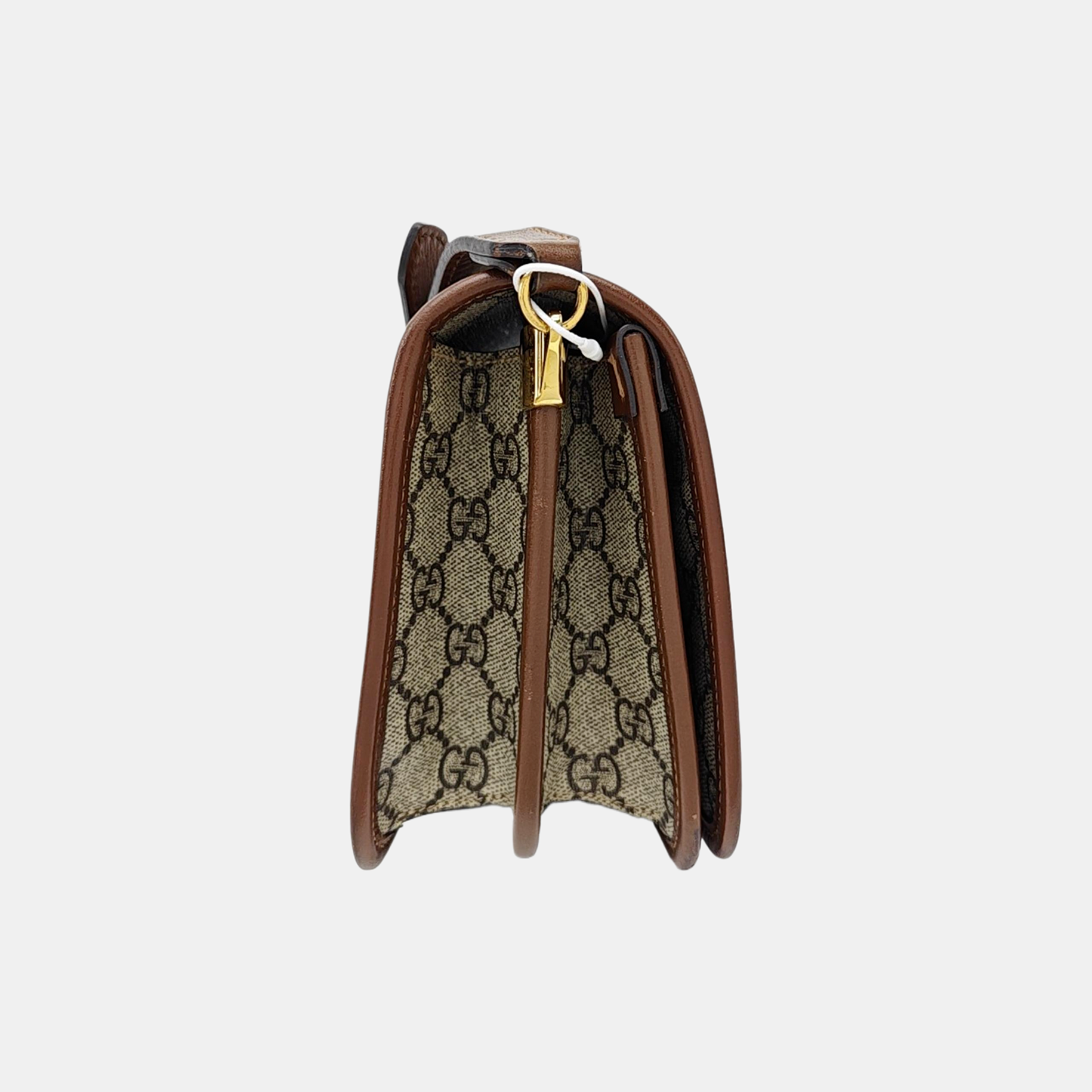 Retro Mini Monogram Coated Canvas Beige