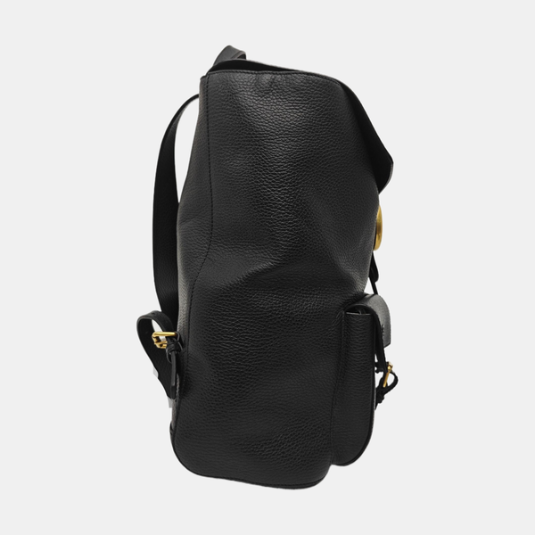 Calfskin Backpack Black
