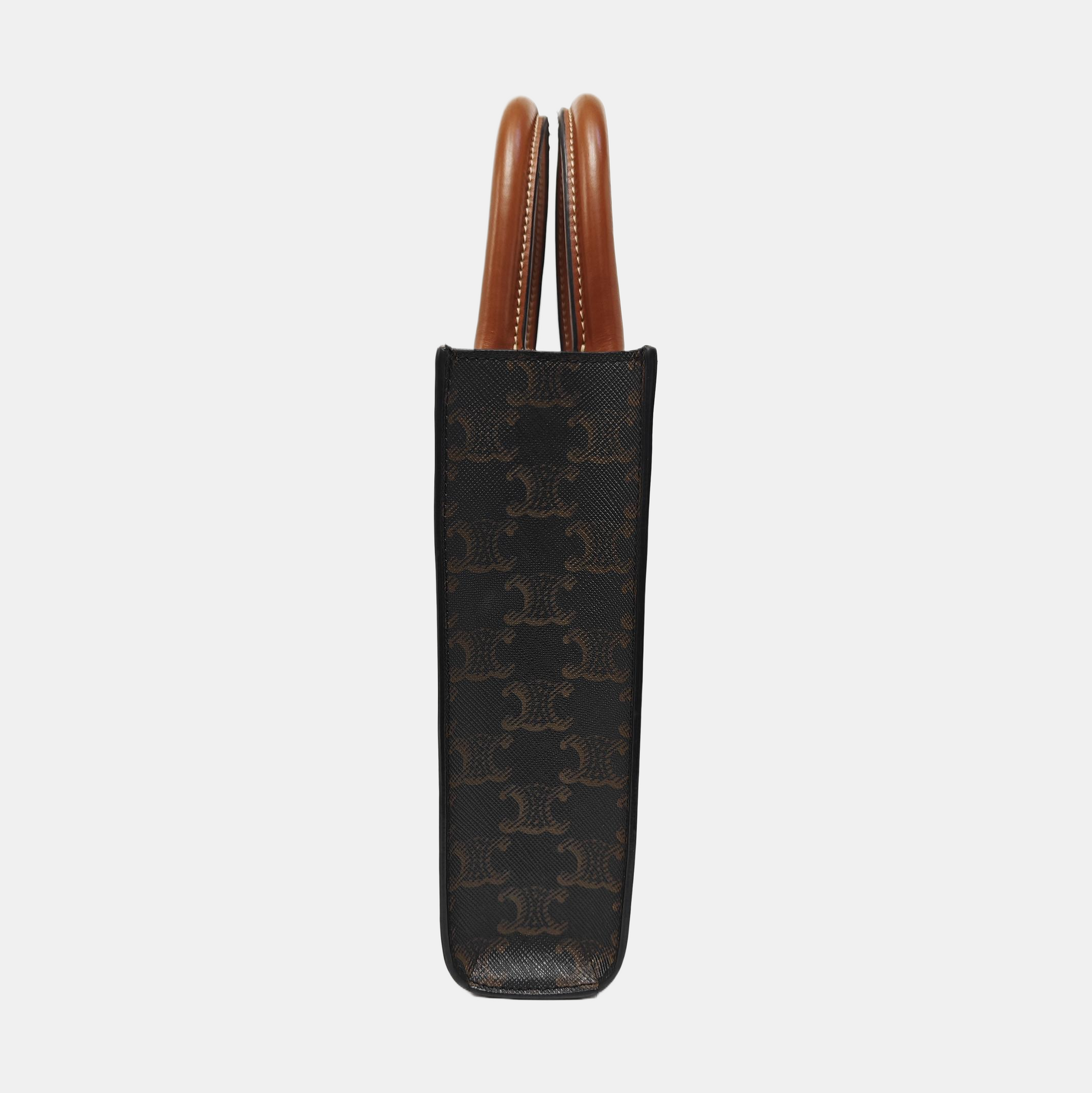 CABAS CELINE Mini Coated Canvas Brown