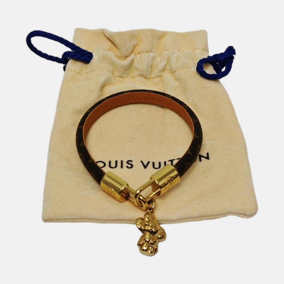 ALMA Coated Canvas Brown Bracelet