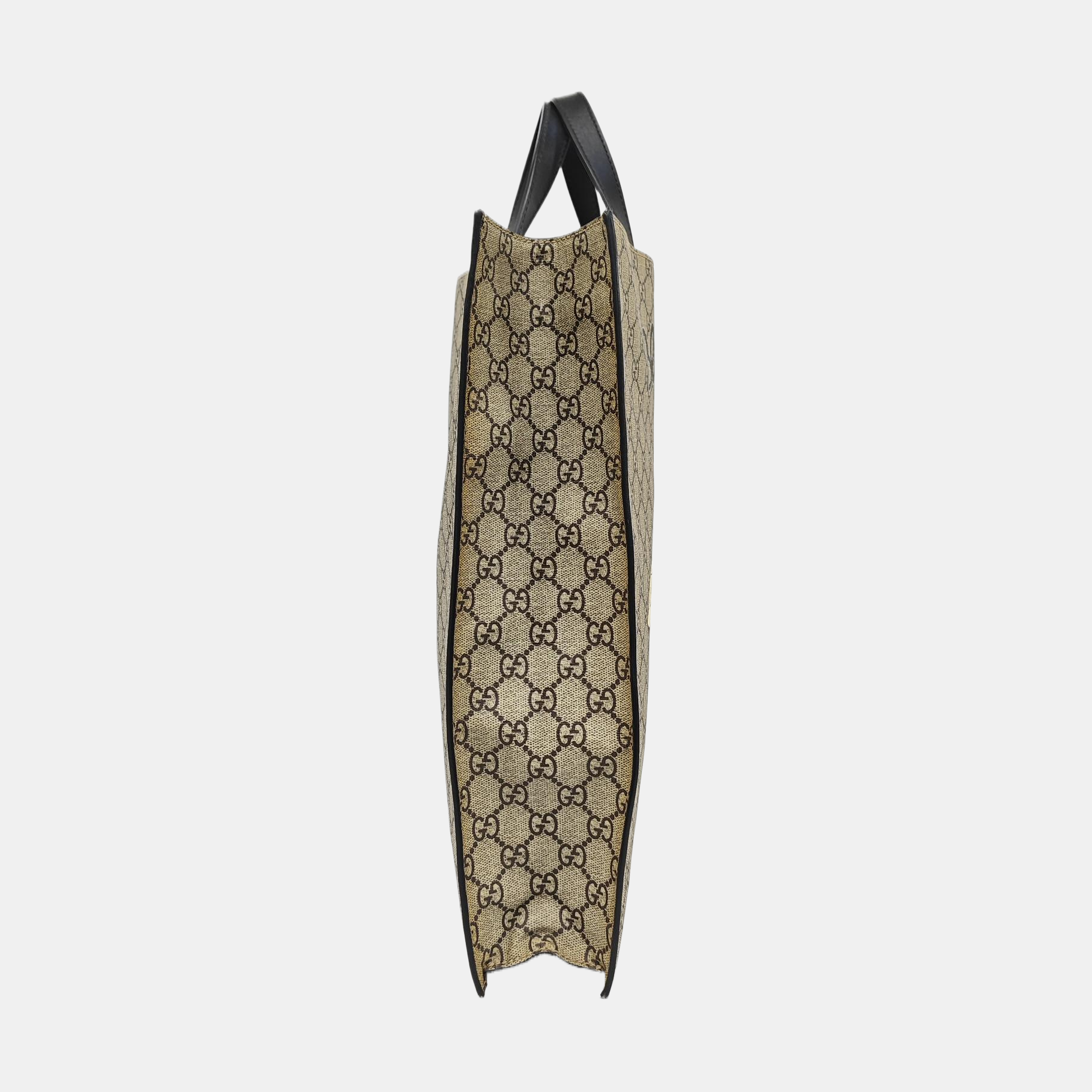 GG Supreme Monogram Coated Canvas Brown
