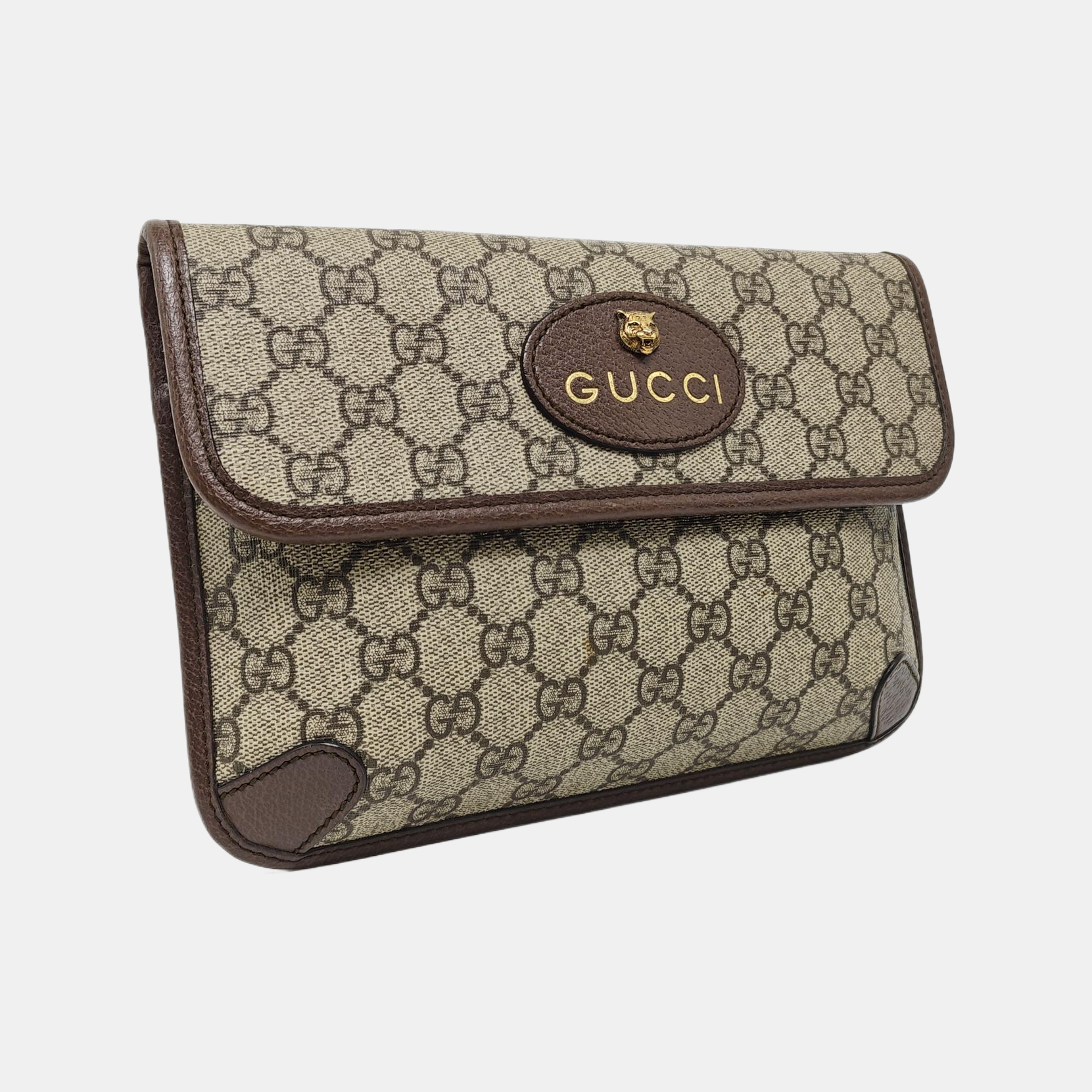 Neo Vintage Monogram Coated Canvas Beige