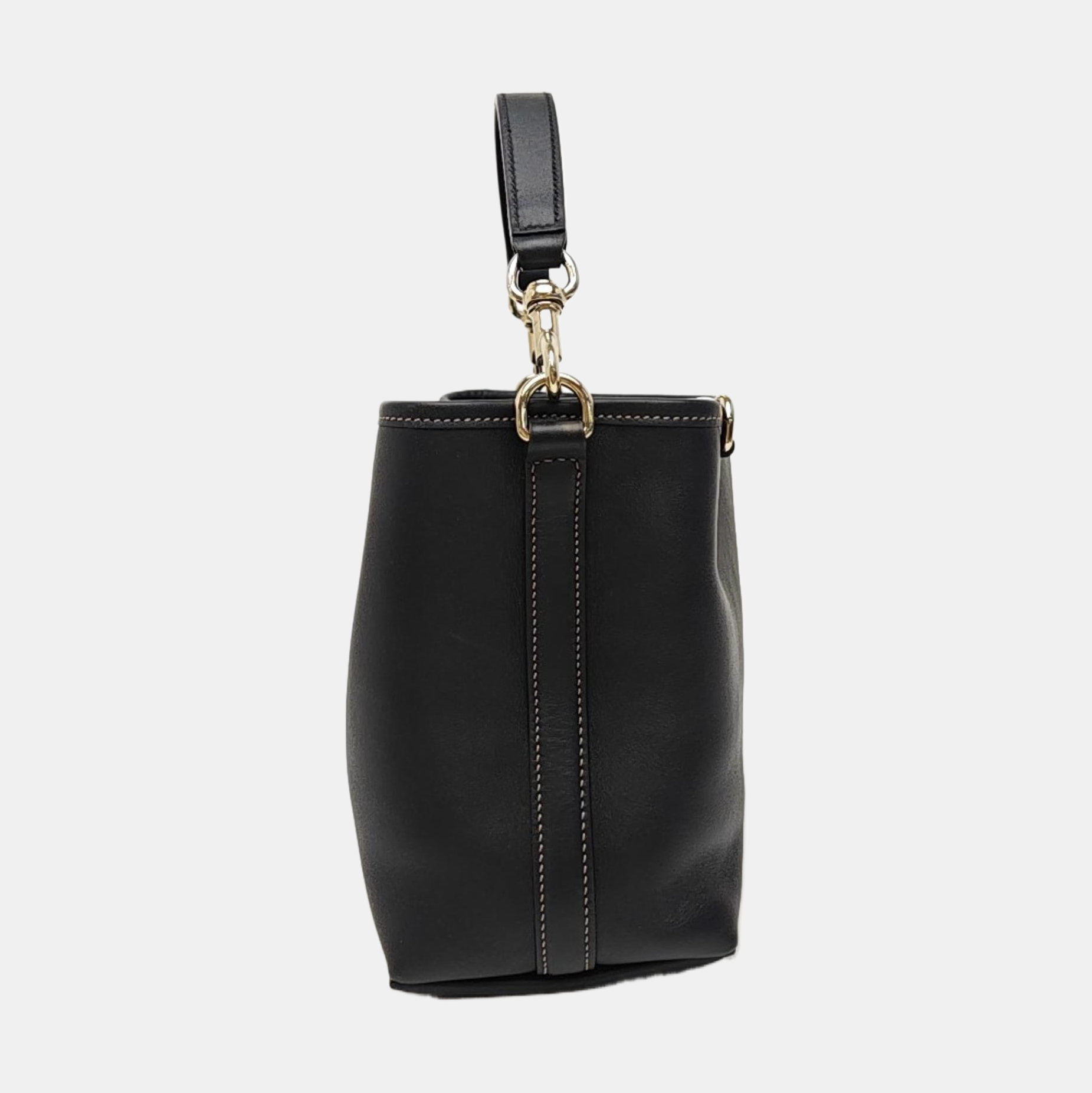 GG Emblem Mini Calfskin Black
