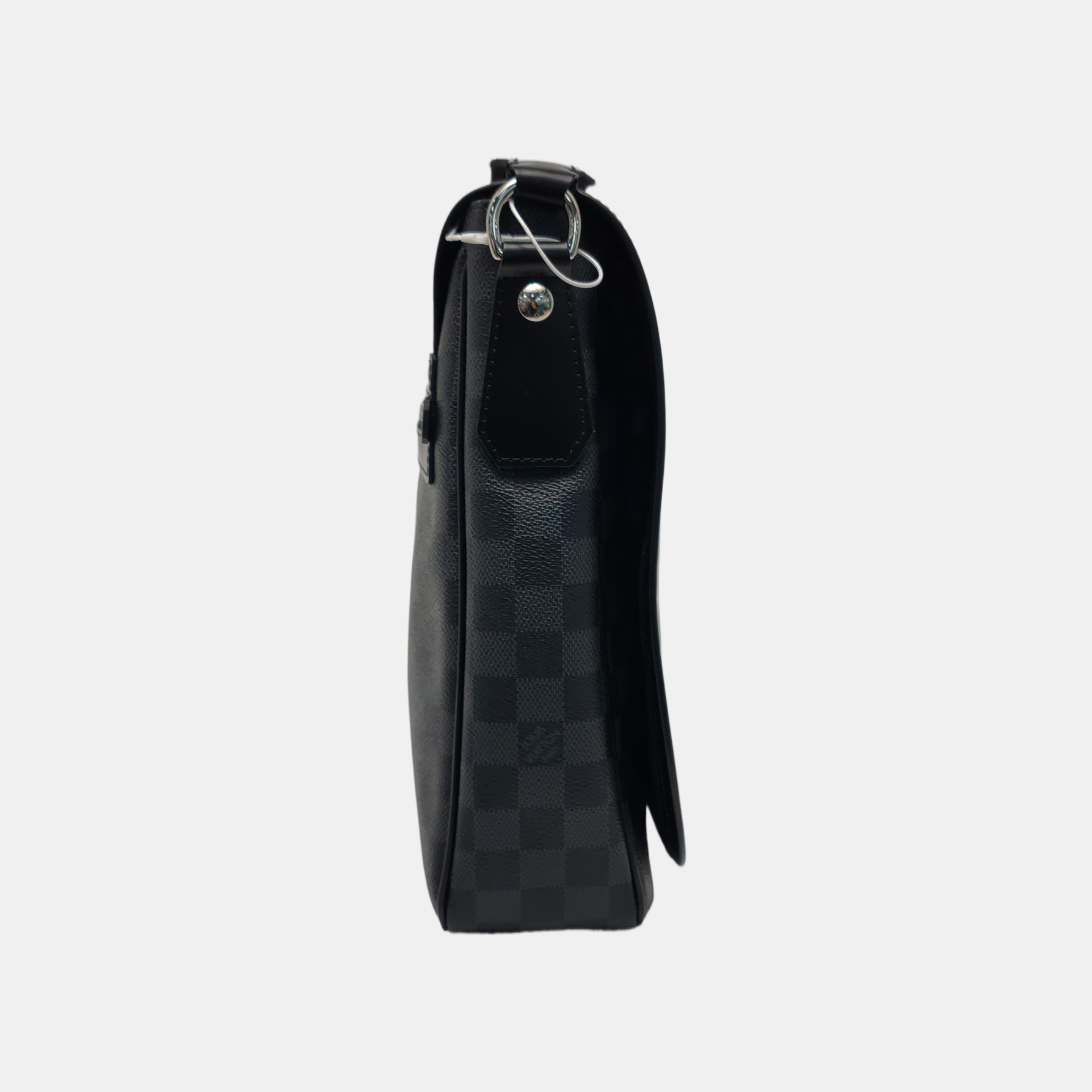 DANIEL Damier Graphite Coated Canvas Gray