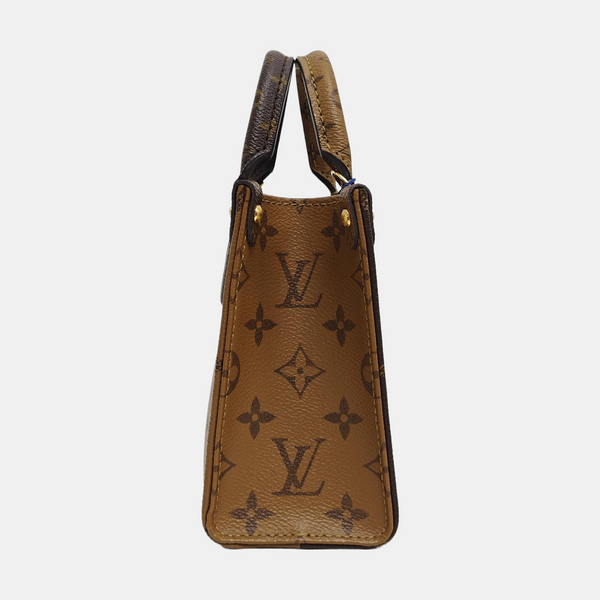 ONTHEGO BB Monogram Coated Canvas Brown
