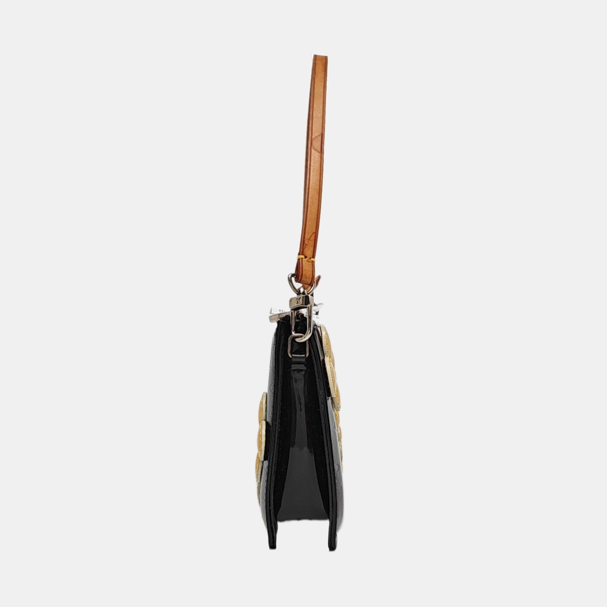 LEXINGTON Monogram Patent Leather Black