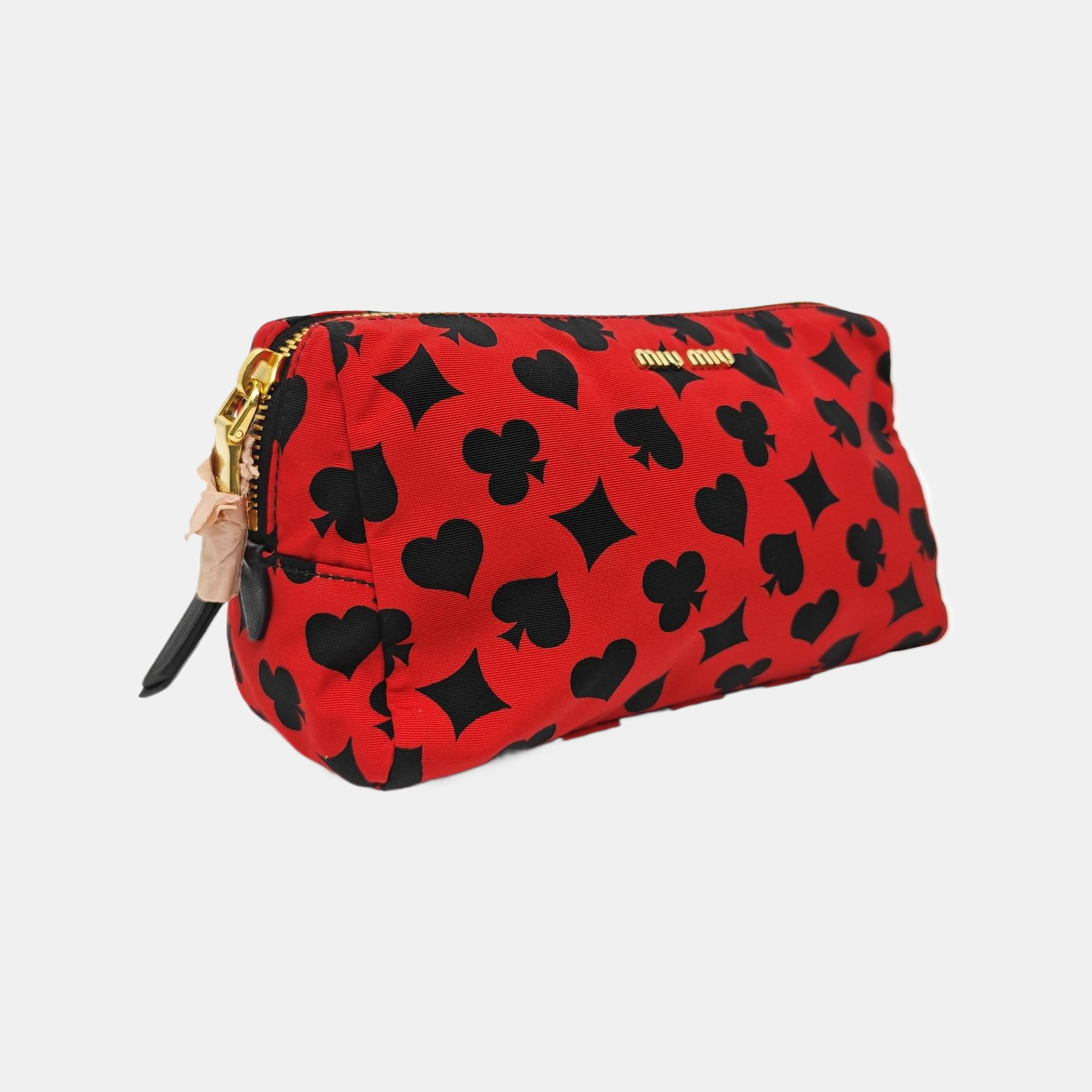 Nylon Shoulder Bag Red