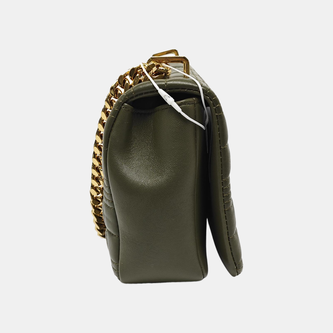 Lola Small Quilted Lambskin Green